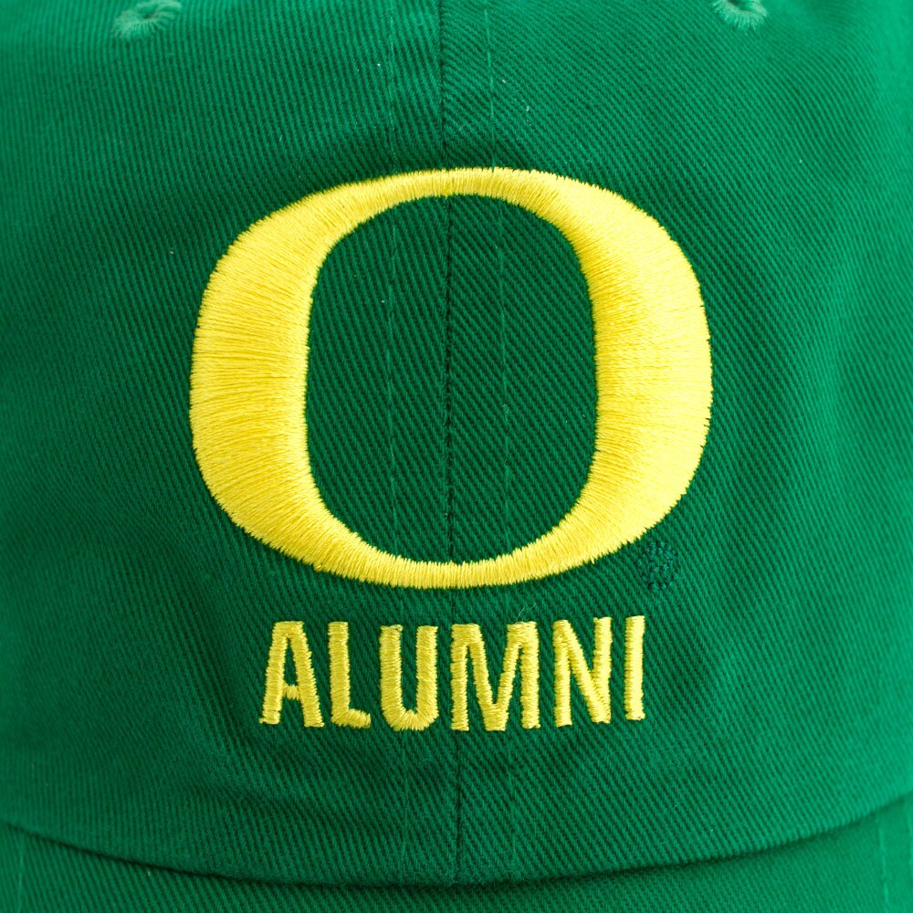 Classic Oregon O, Nike, Green, Curved Bill, Alumni, Cotton, Accessories, Men, Campus, Adjustable, Hat, 246301